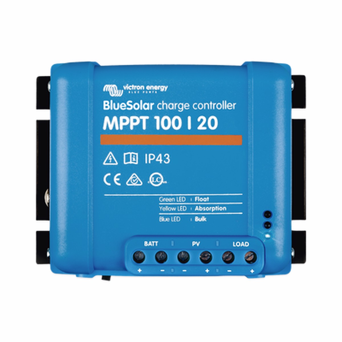 BlueSolar MPPT 100/20. Controlador Solar MPPT 20A, Voltaje Seleccin Automtica: 12/24/48 Vcc.