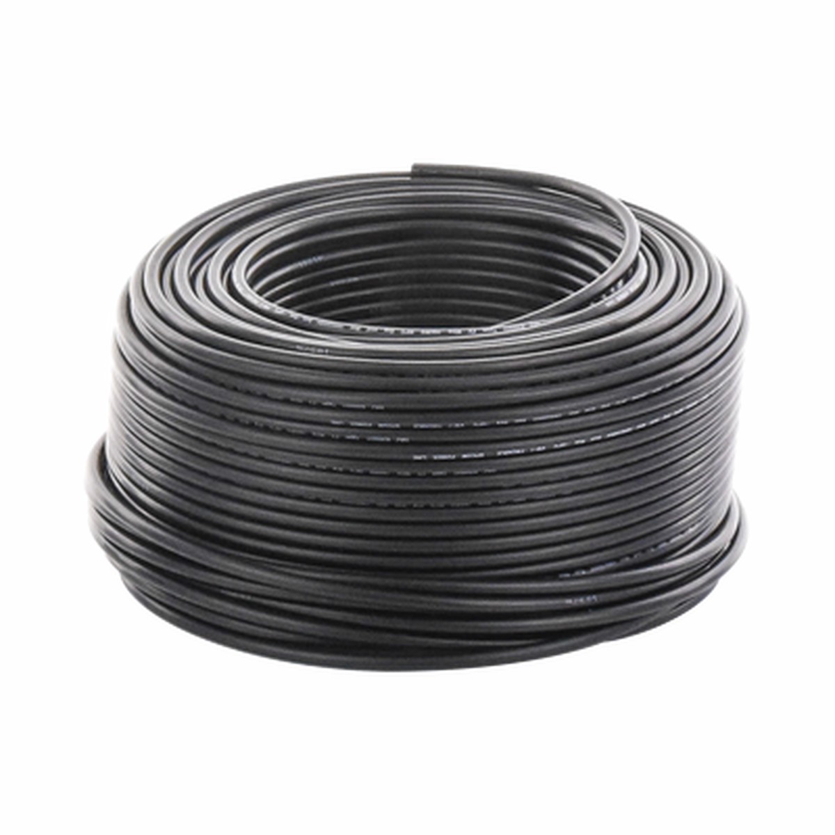 Bobina de 100 metros / Cable Fotovoltaico / Negro / Recubrimiento XLPE / 4mm / 12 AWG / Hasta 1,800 Vcc