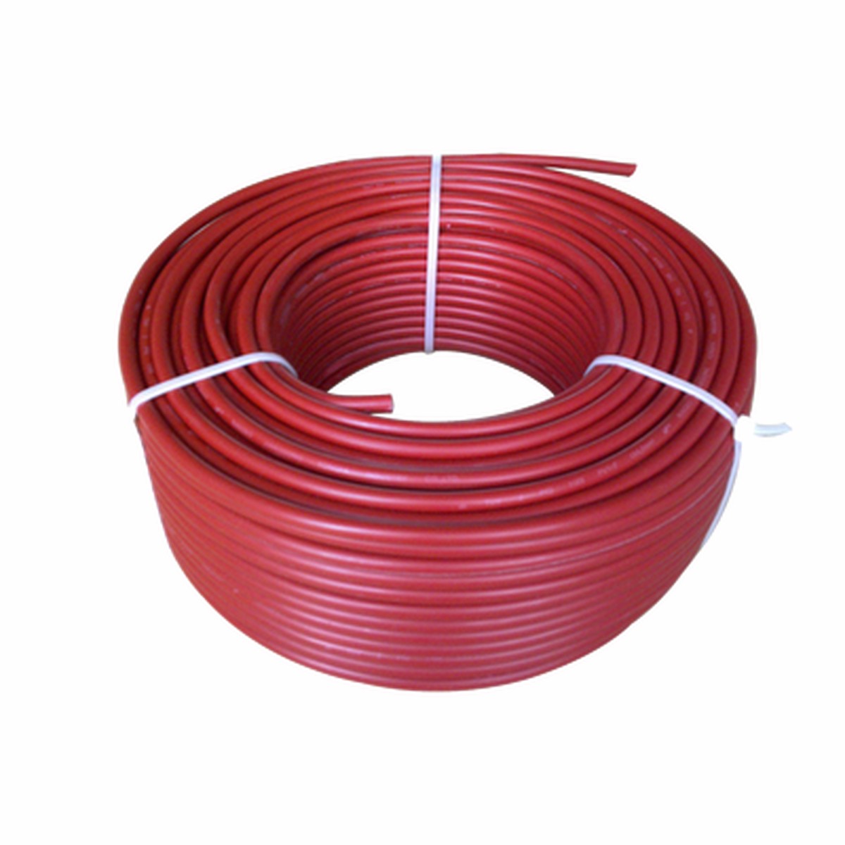 Bobina de 100 metros / Cable fotovoltaico / Rojo / Recubrimiento XLPE / 4mm / 12 AWG / Hasta 1,800 Vcc
