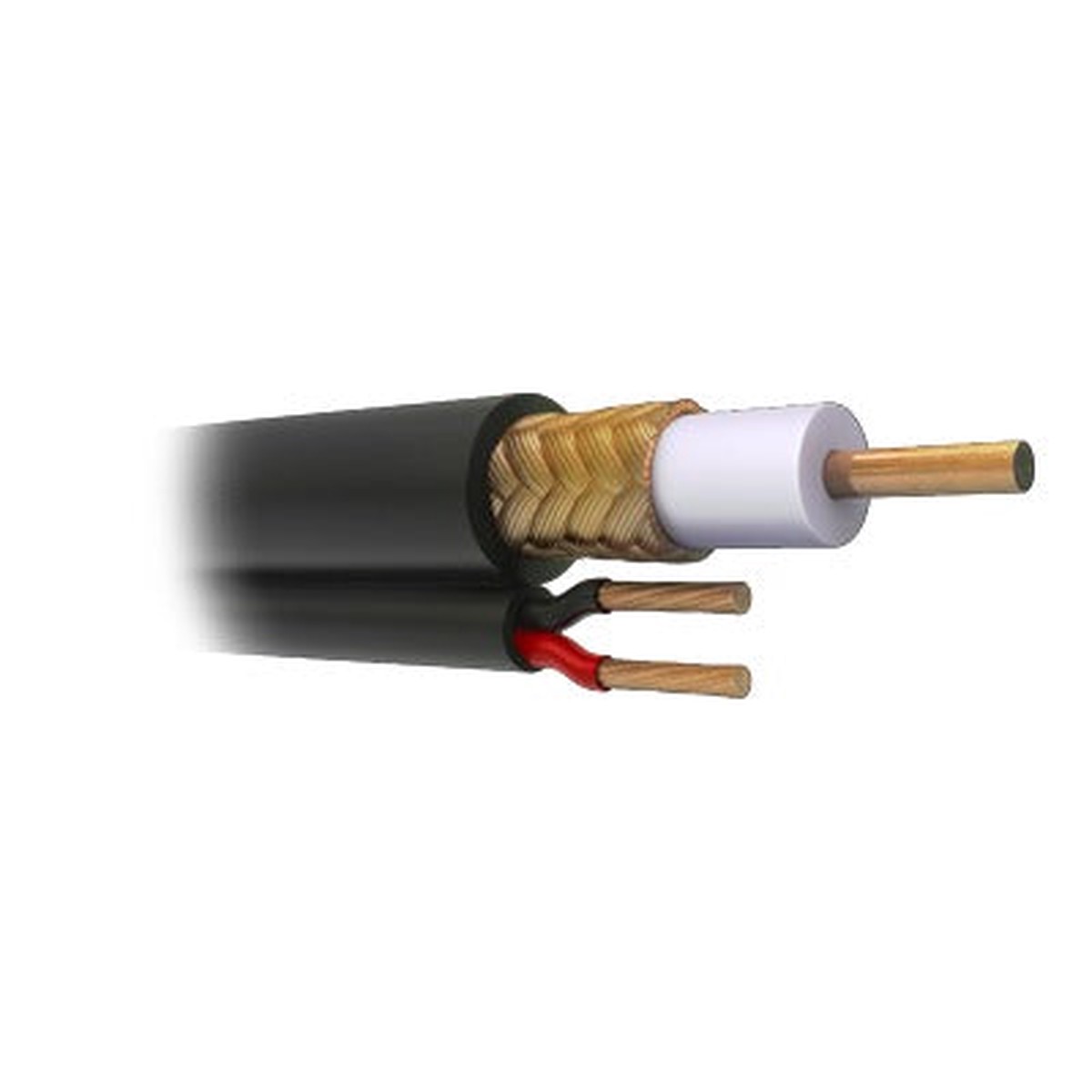 Bobina de 305 Metros (1000 Pies) de Cable Coaxial RG59 Siams, Malla de Cobre, Hecho en Mxico, Optimizado para HD. Aplicacin para Intemperie. (Forro Grabado con la Marca SYSCOM)