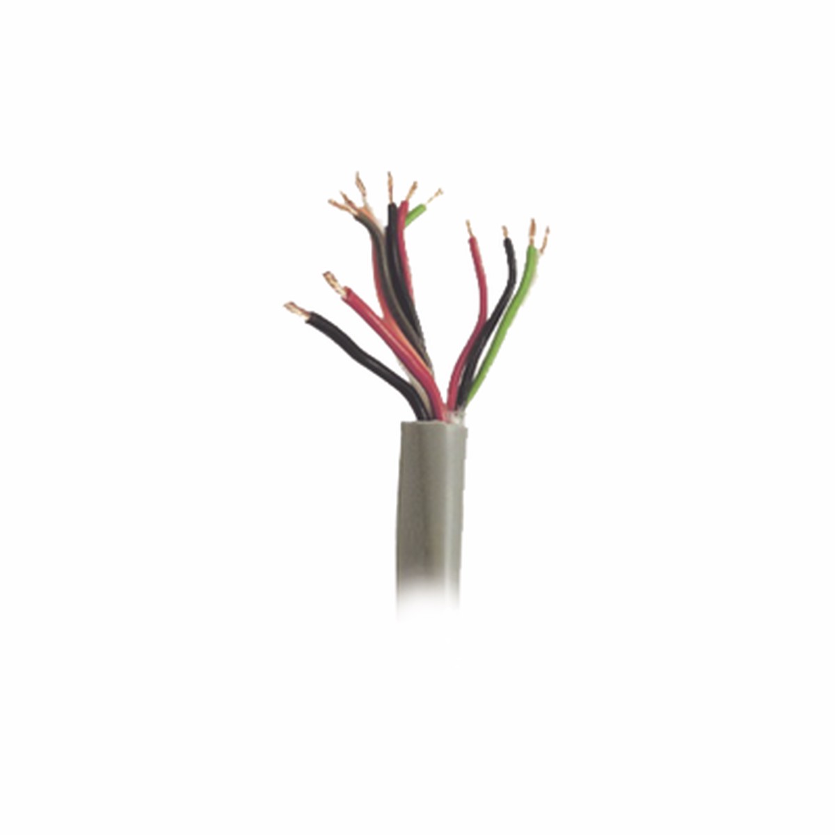Bobina de Cable de 152 Metros / Color Gris / Sistemas de Alarmas de Intrusin y Control de Acceso / 5 Pares Calibre 22 / 1 Par Calibre 18