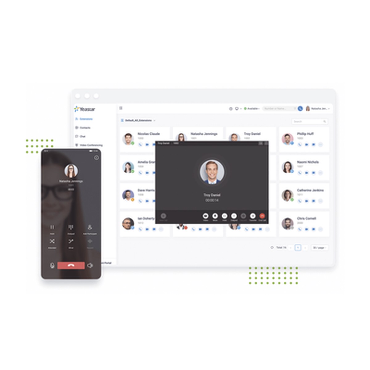Extensin Anual de Usuario para Conmutador en Nube Yeastar Enterprise Edition