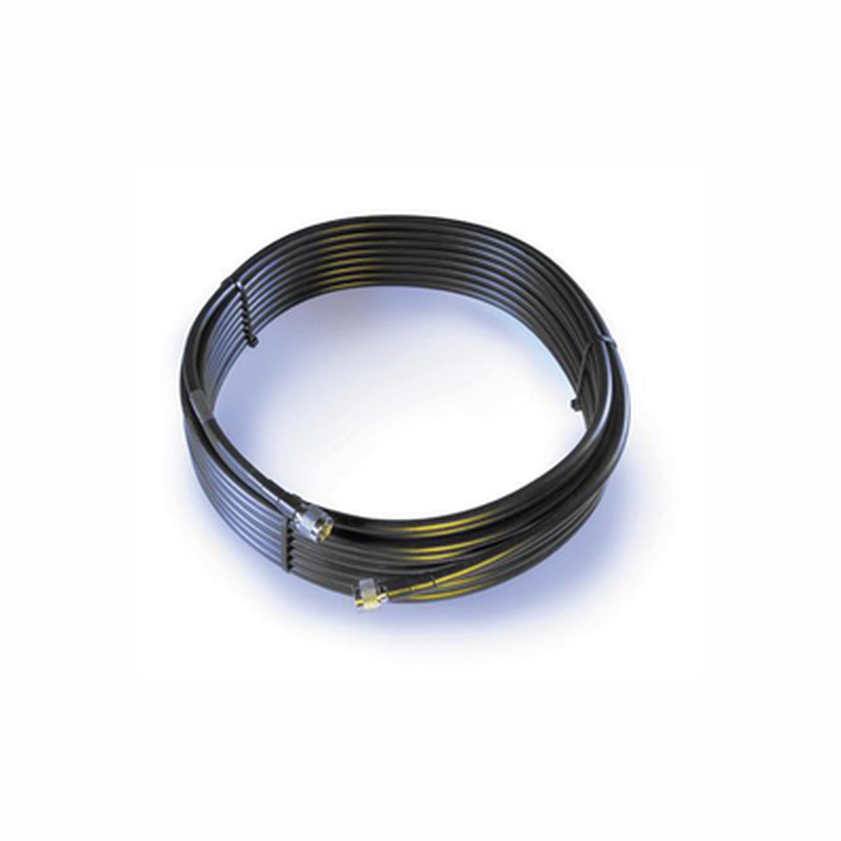 Jumper Coaxial con Cable Wilson-400 | Conector N Macho en los Extremos | 22.86 Metros (75 Pies) de Longitud.