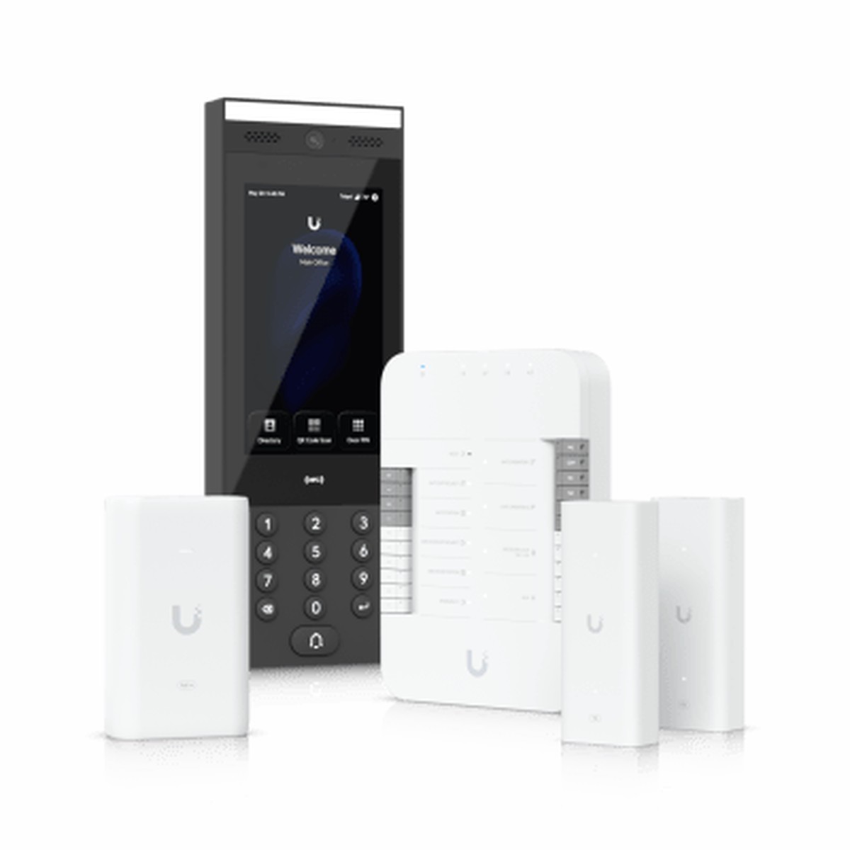 Kit de Inicio de Control de Acceso UniFi / Hub Gate / Intercomunicador G3 / Adaptador PoE++ / Extensores de Par Trenzado