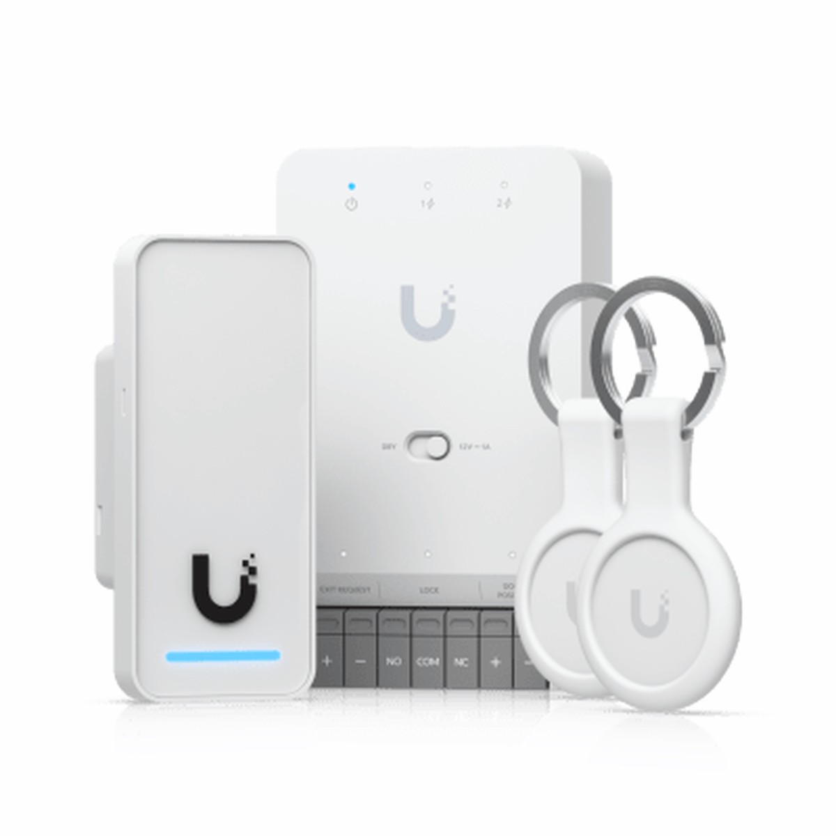 Kit de Inicio UniFi Access G3 / Gestin de Accesos para Puertas / Lectores y Teclados NFC / PoE++ / Certificaciones CE, FCC, IC, UL
