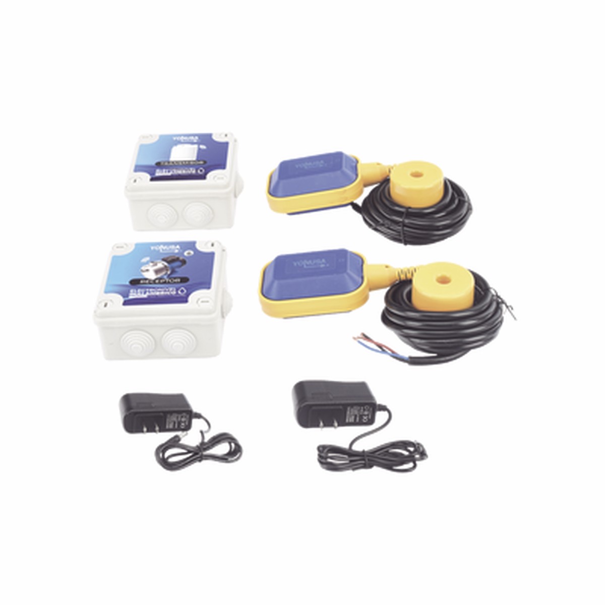 KIT Transmisor / Receptor Electronivel / 1 KM Linea de Vista / Para tinaco y cisterna
