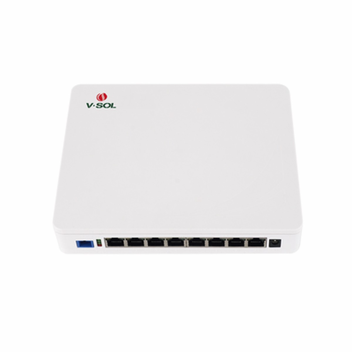 ONU Dual EPON/GPON / 8 Puertos PoE 802.3at Gigabit / Wi-Fi Doble banda 2.4 y 5 GHz / 1 Puerto SC/UPC