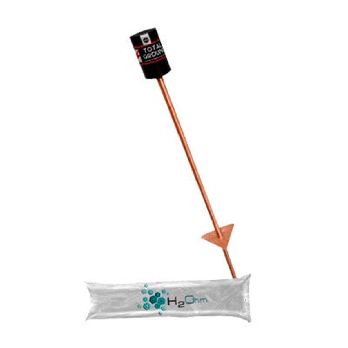 Electrodo Para Tierra Fsica para Aplicaciones Residenciales y Antenas de Baja Potencia.