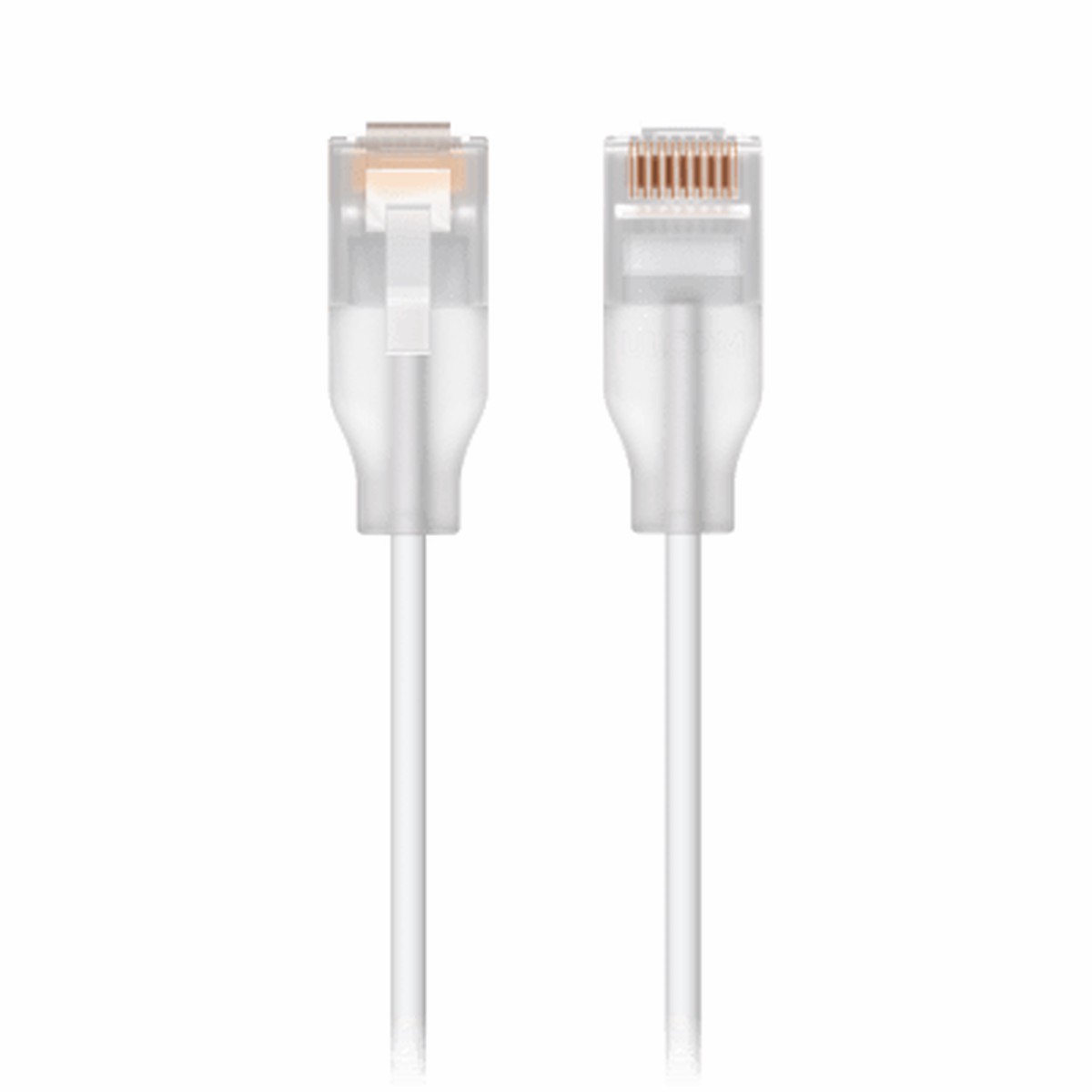 Patchcord UniFi Etherlighting? de 3 Metros (9.84 Pies), hasta 10GbE / Soporta hasta PoE+++ / Conector RJ45 Transparente para Mejores Efectos de Luz con Switches USW PRO MAX