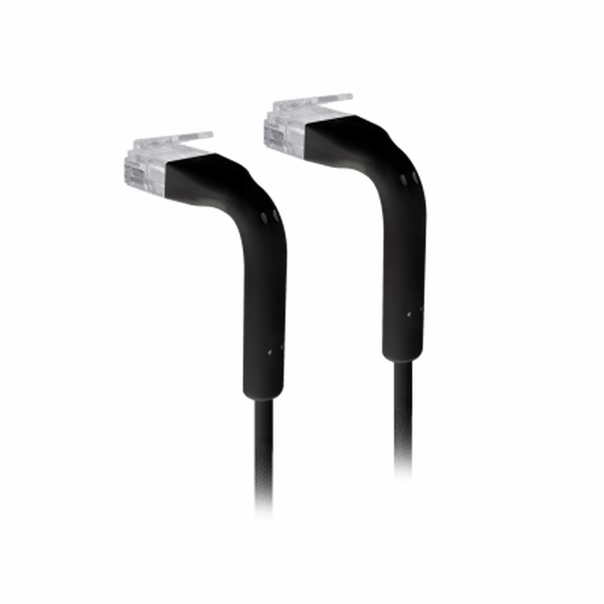 UniFi Patch Cable Cat6 Ultradelgado GbE con Botas Flexibles, Color Negro, 2 Metros (6.56 Pies)