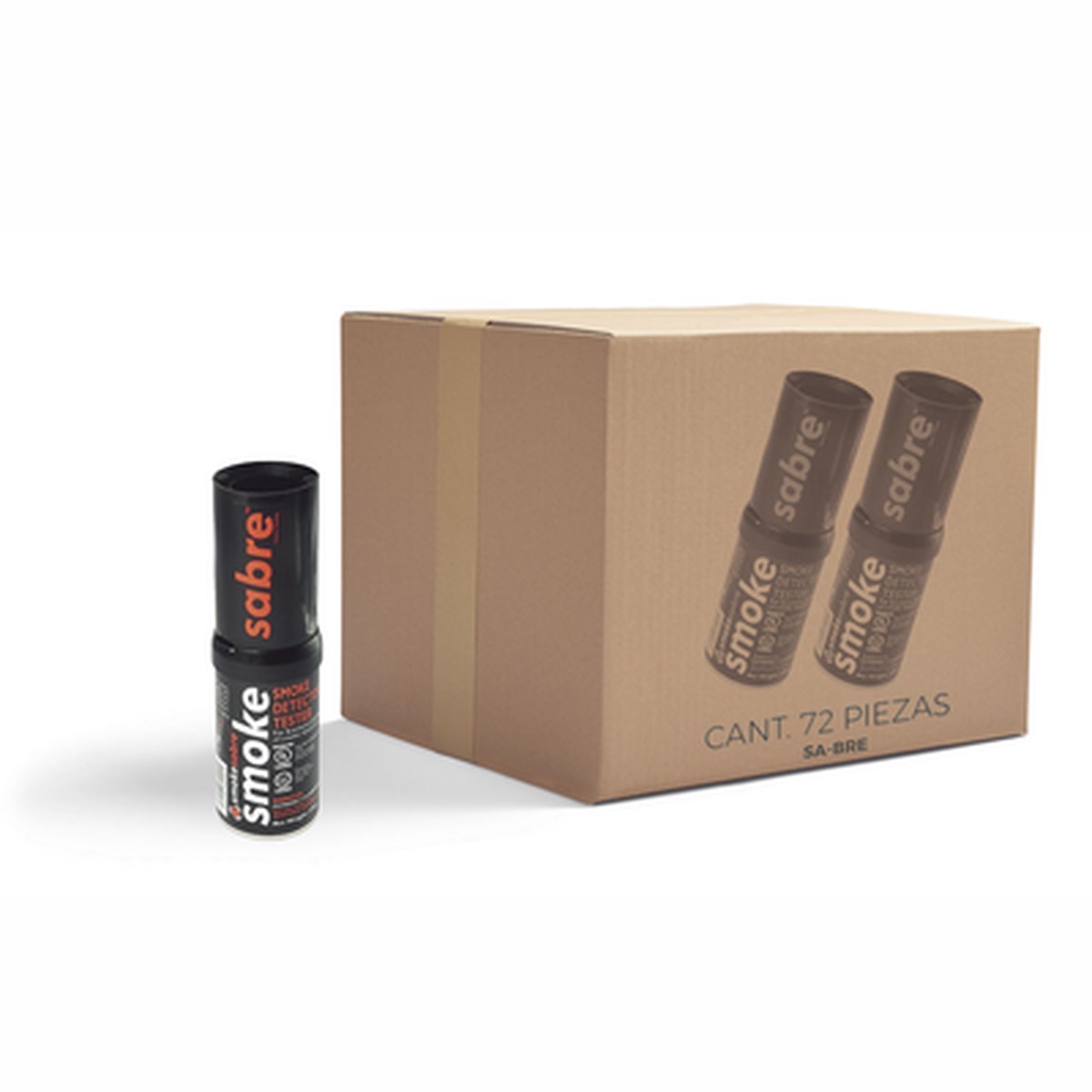 Caja De 72 Latas De Humo Sinttico En Aerosol Para Probar Detectores De Humo (Uso Manual)