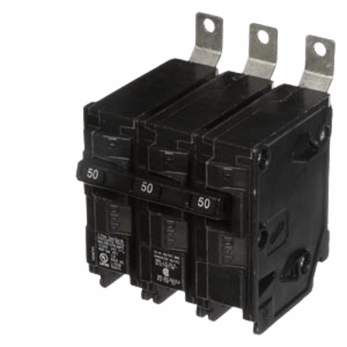Interruptor Automtico Atornillable Tipo Bl 3 Polos, 50 Amp.