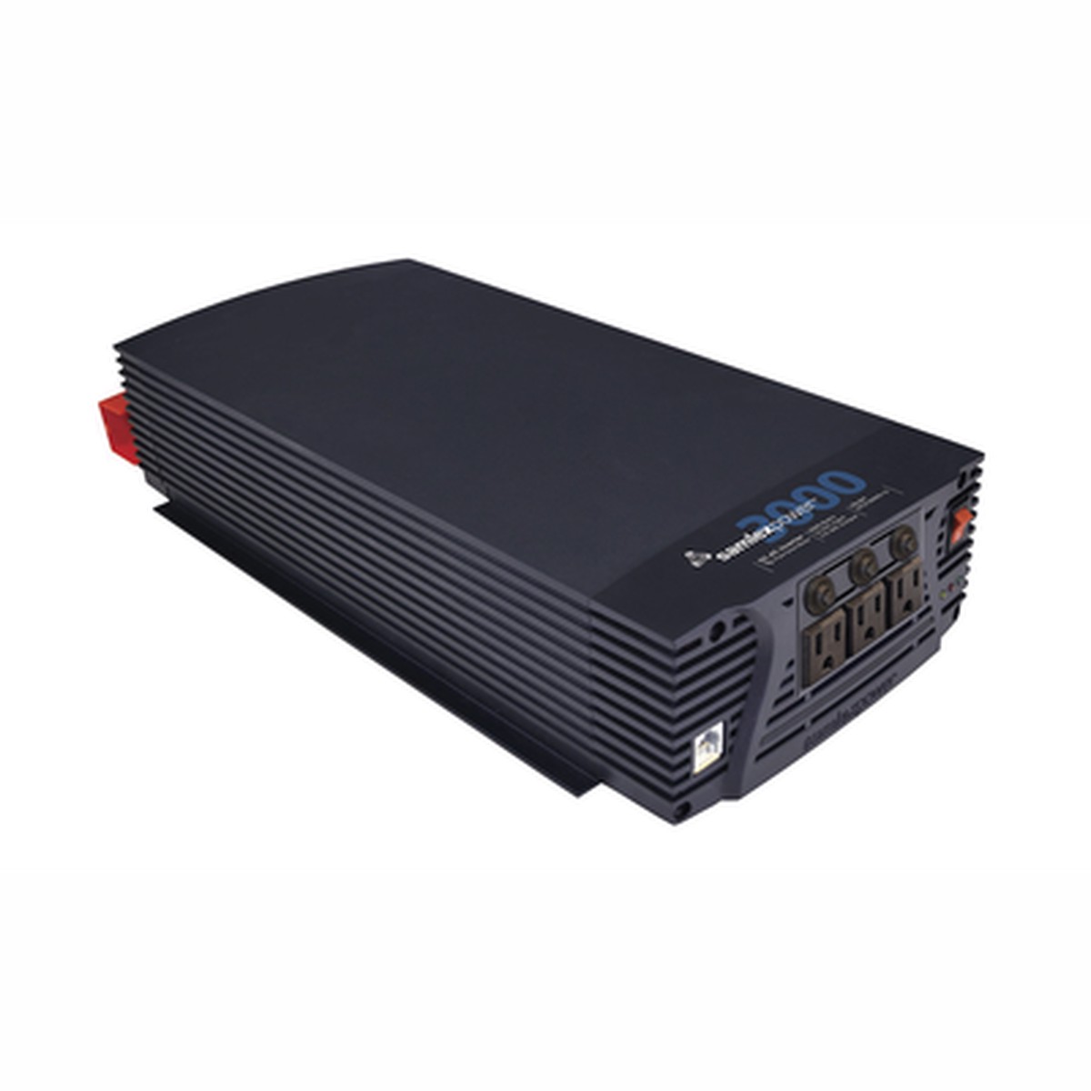 Inversor de Corriente de Onda Senoidal Pura 3000 W / 12 Vcc / Salida GFCI 120VCA