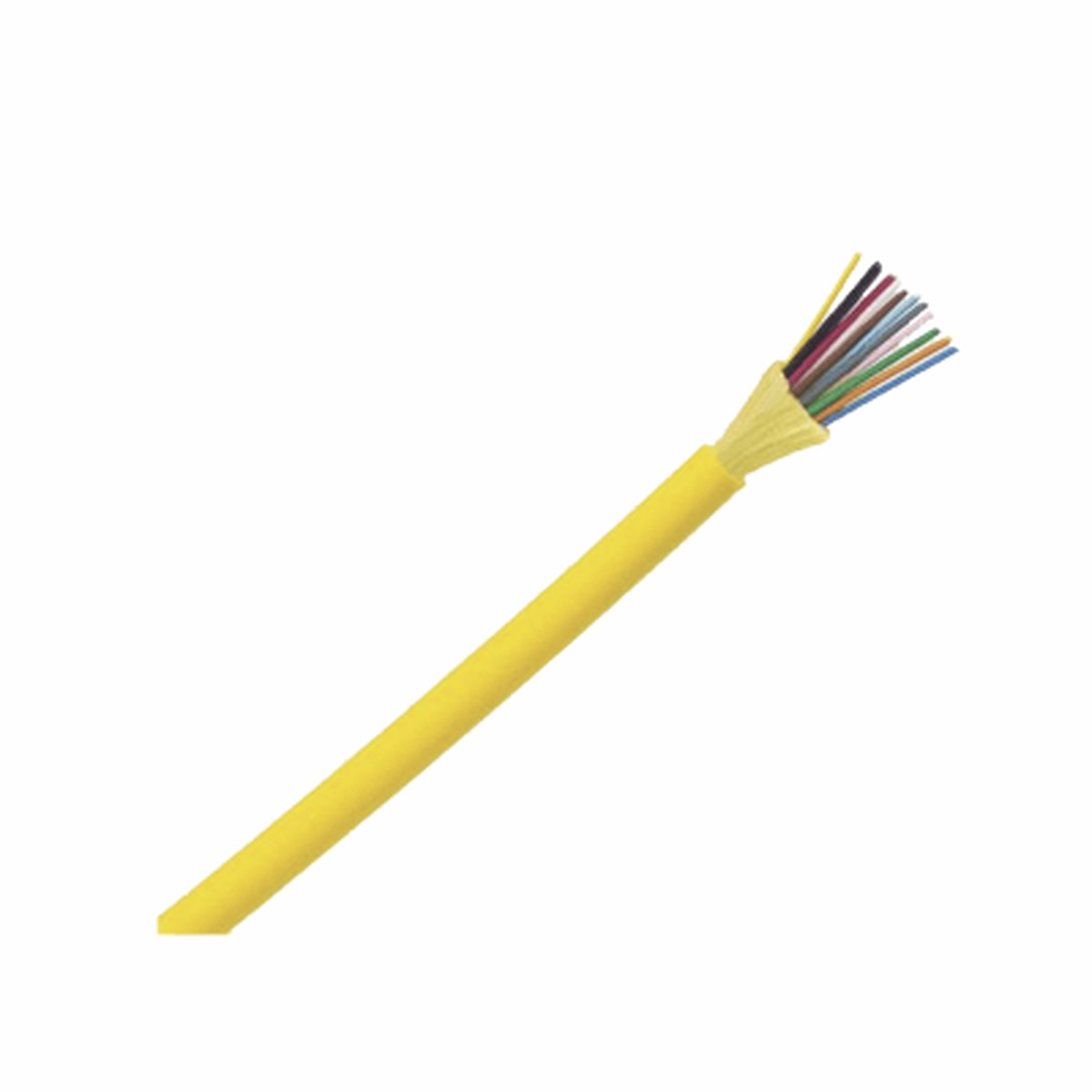 Cable de Fibra ptica de 24 Hilos, Monomodo OS2 9/125, Interior, Tight Buffer 900um, No Conductiva (Dielctrica), LSZH, Precio Por Metro
