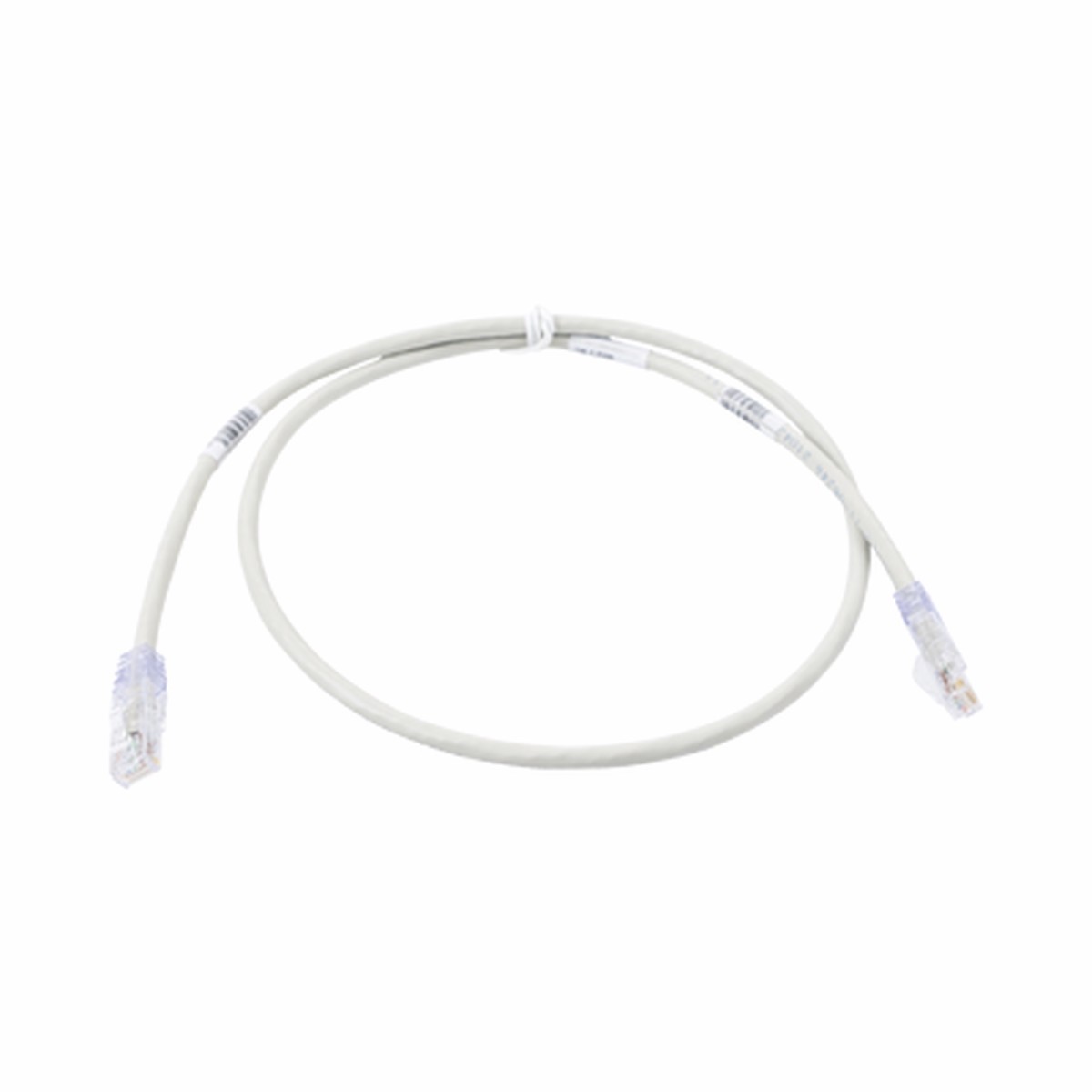 Cable de Parcheo TX6, UTP Cat6, 24 AWG, CM, Color Gris, 2.13 Metros (7 Pies)