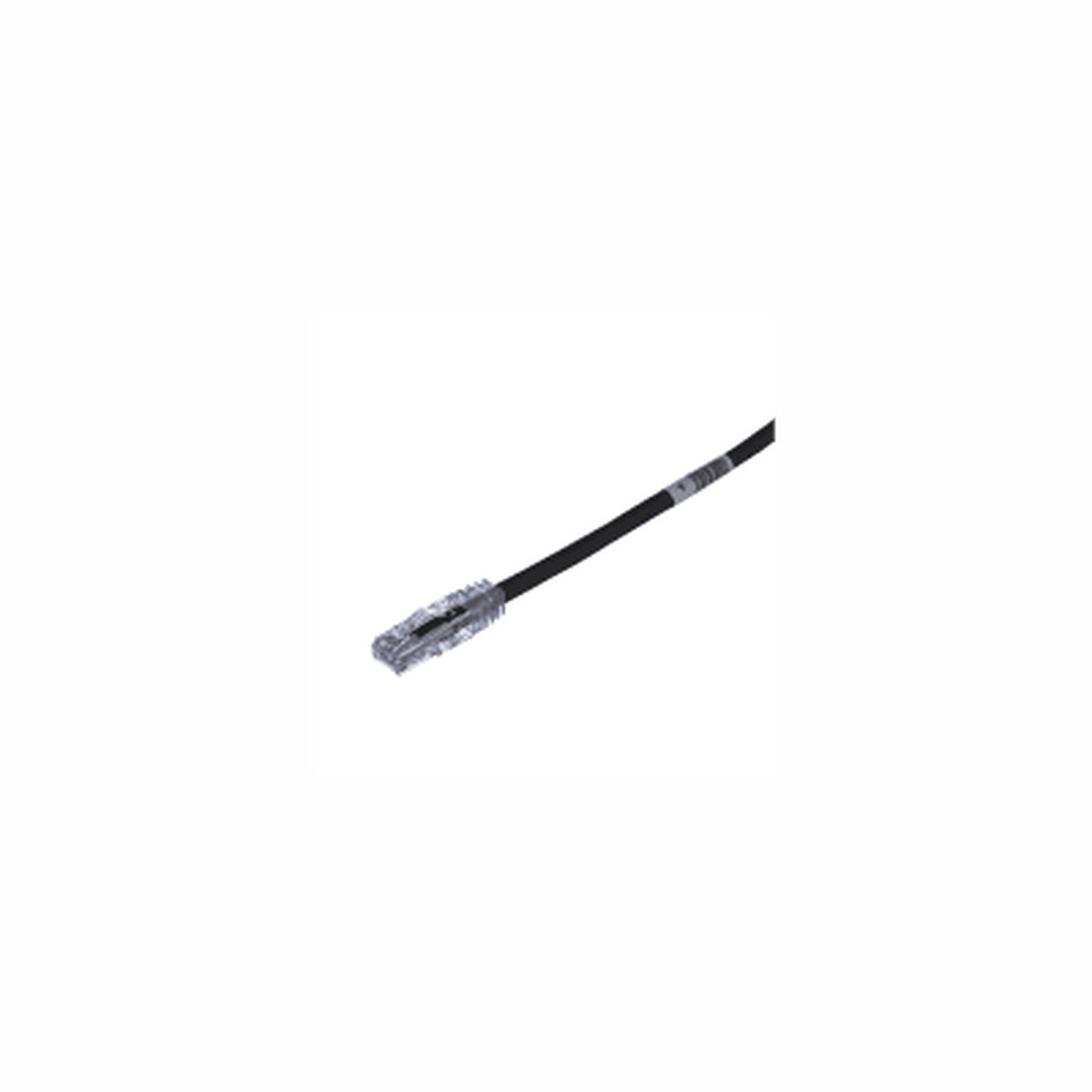 Cable de Parcheo TX6, UTP Cat6, 24 AWG, CM, Color Negro, 6.1 Metros (20 Pies)