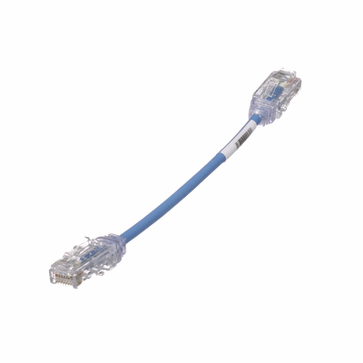 Cable de Parcheo TX6, UTP Cat6, Dimetro Reducido (28AWG), Color Azul, 15.2 cm (6 pulgadas)