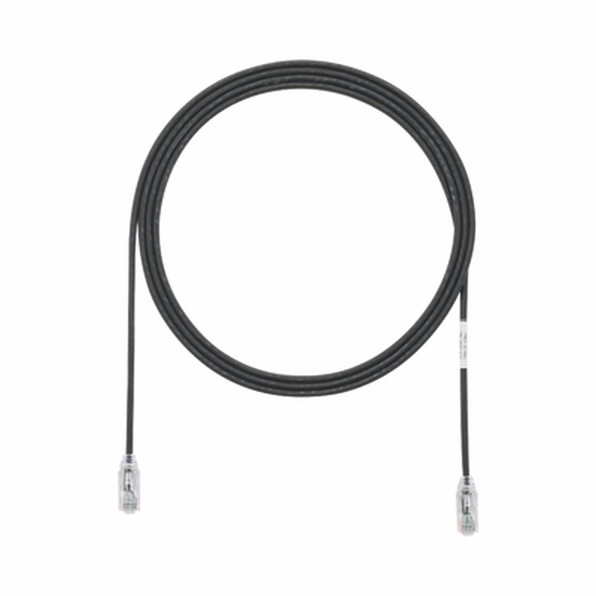 Cable de Parcheo TX6, UTP Cat6, Dimetro Reducido (28AWG), Color Negro, 3.05 Metros (10 Pies)