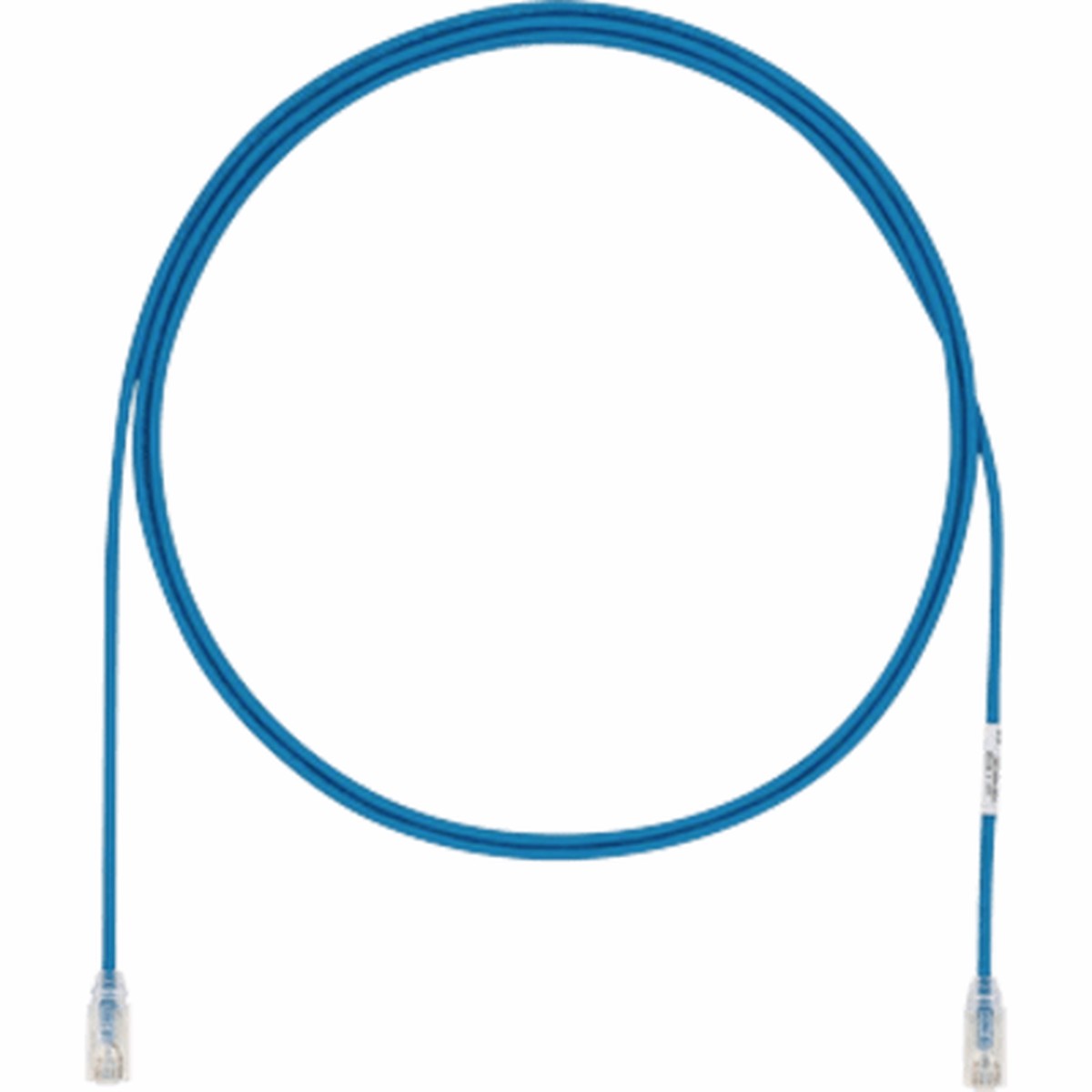 Cable de Parcheo UTP Cat6A, CM/LSZH, Dimetro Reducido (28AWG), Color Azul, 5 Metros (16.40 Pies).