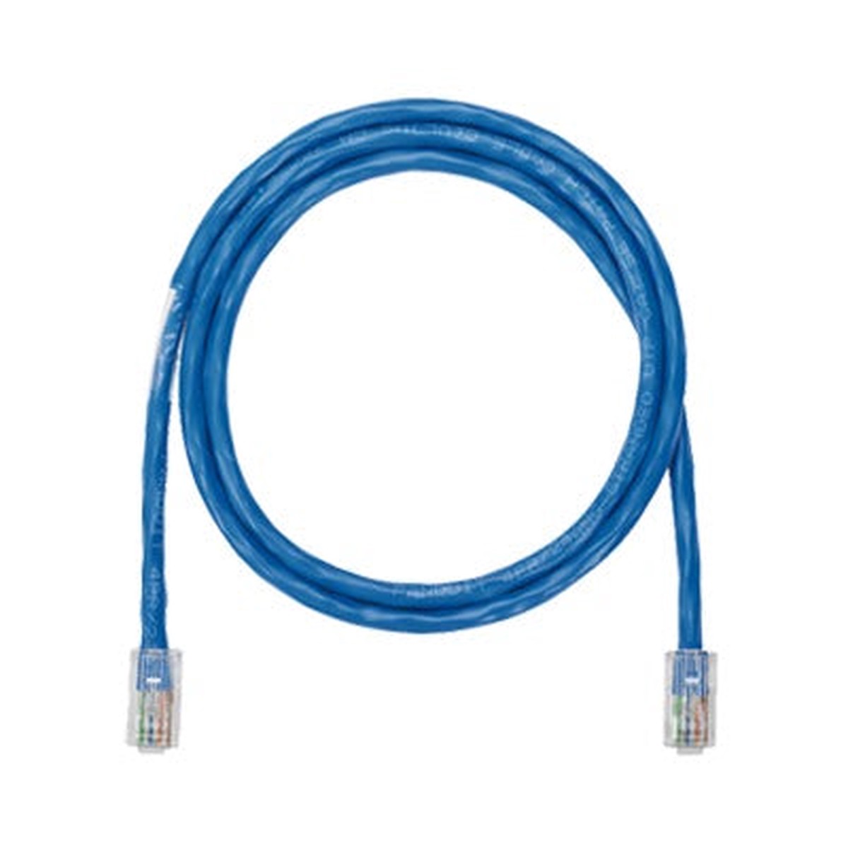 Cable de Parcheo UTP Categora 5e, con Plug Modular en Cada Extremo - 1 Metro (3.28 Pies) - Azul