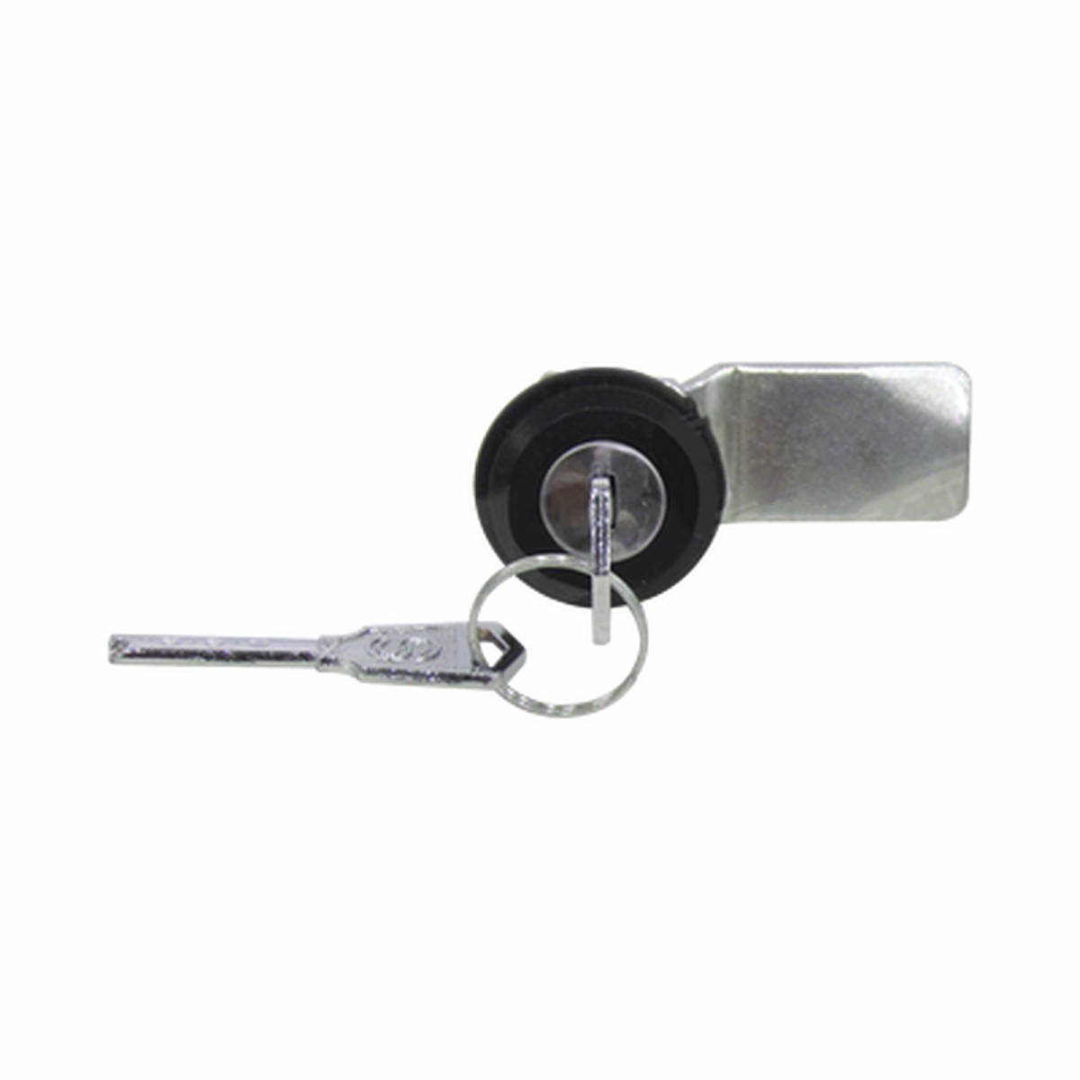 Cerradura con Paleta Metlica con 2 llaves para Gabinetes de Acero.