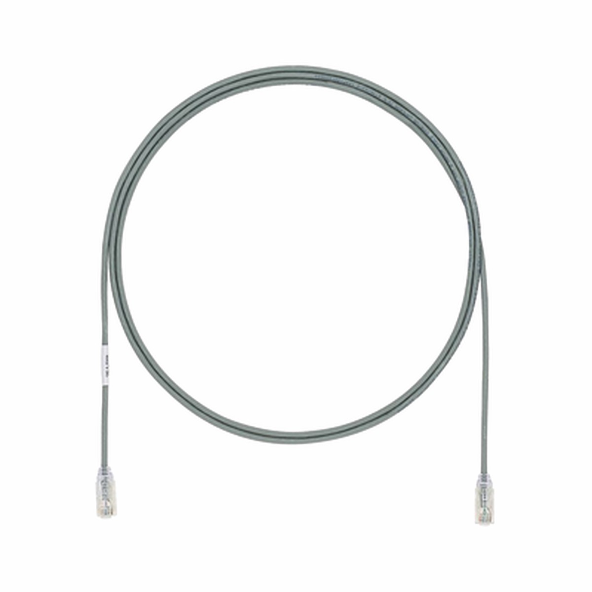 Cable de Parcheo TX6, UTP Cat6, Dimetro Reducido (28AWG), Color Gris, 1.52 Metros (5 Pies)