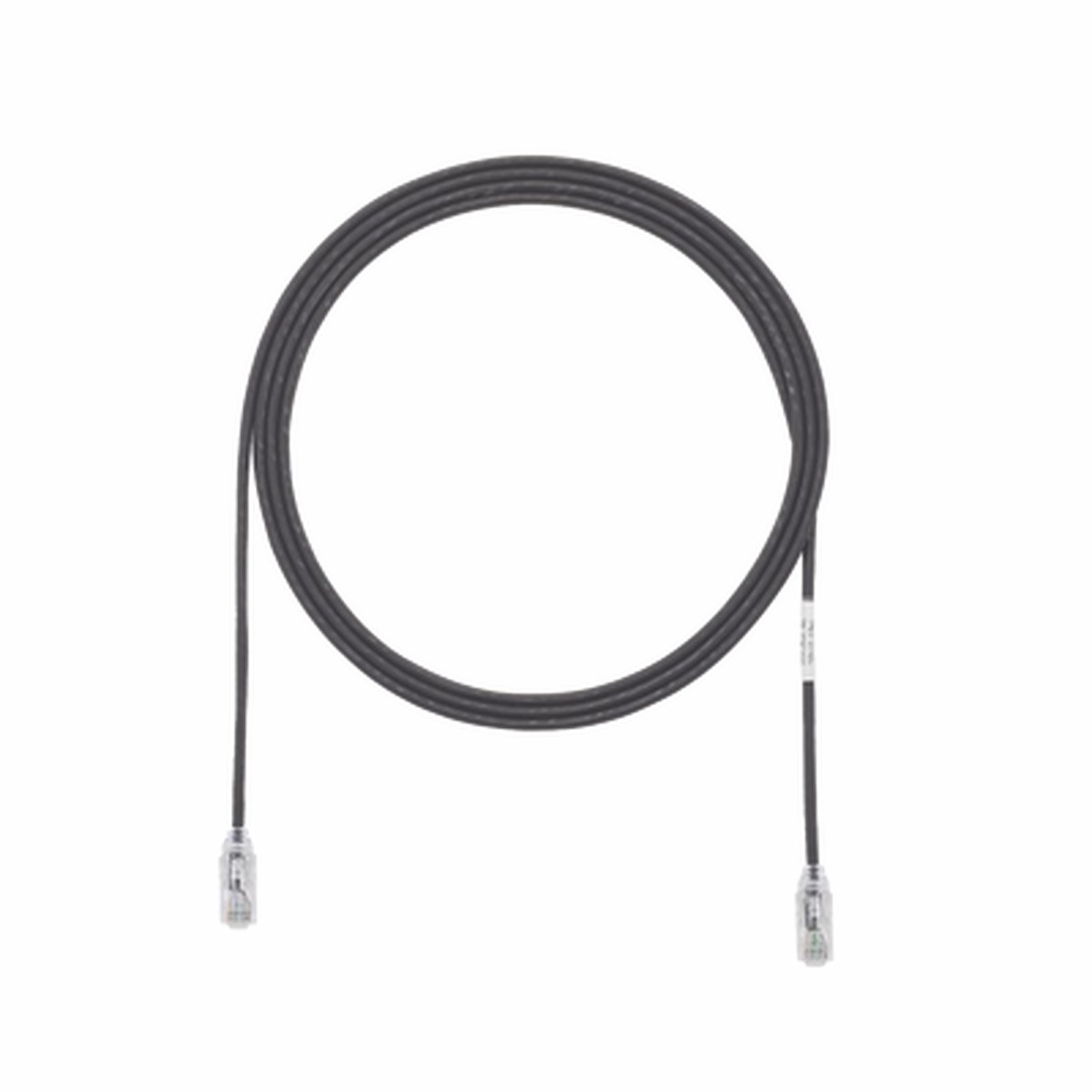 Cable de Parcheo TX6, UTP Cat6, Dimetro Reducido (28AWG), Color Negro, 4.57 Metros (15 Pies)