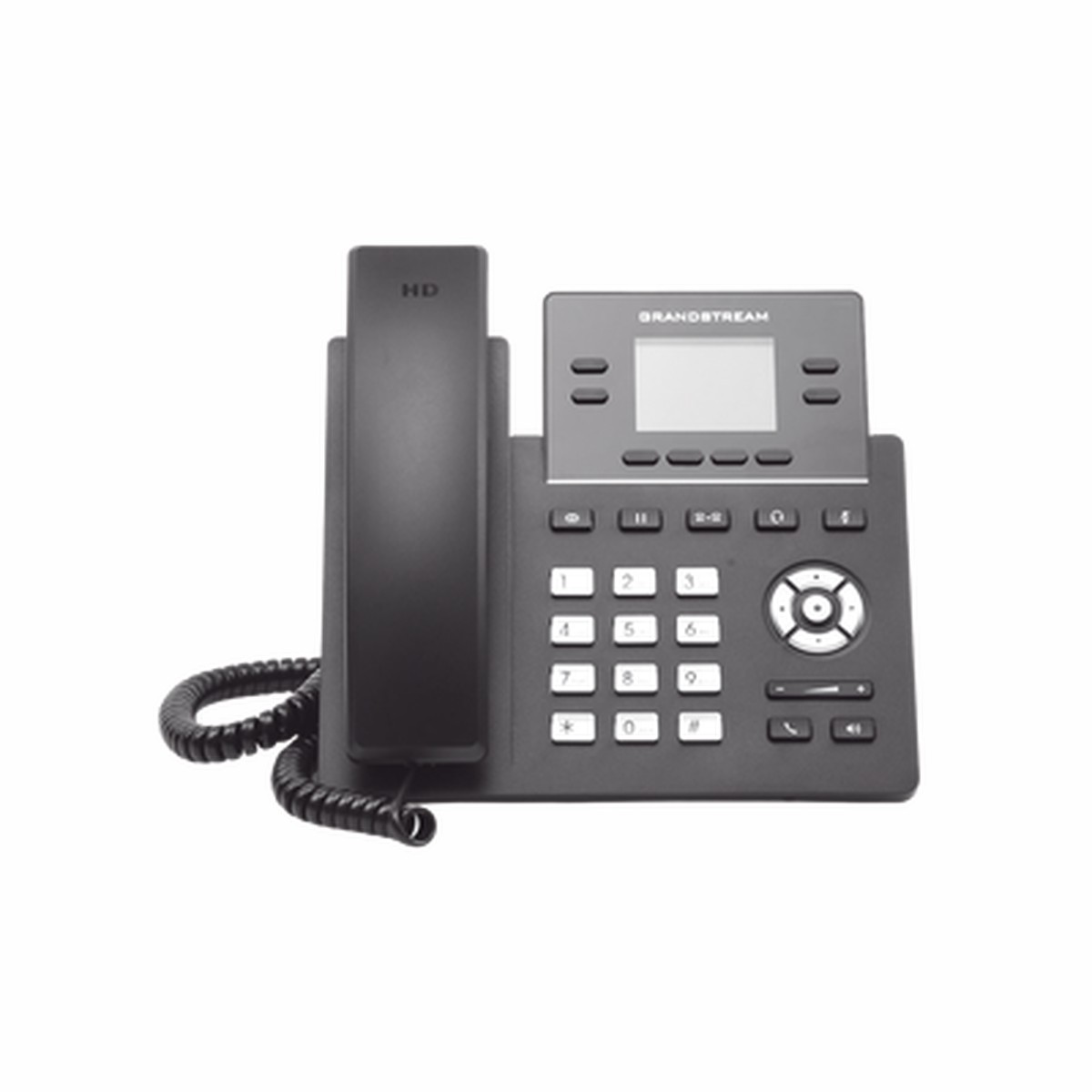 Telfono IP Grado Operador, 4 lneas SIP, pantalla a color 2.4", PoE, codec Opus, IPV4/IPV6 con gestin en la nube GDMS