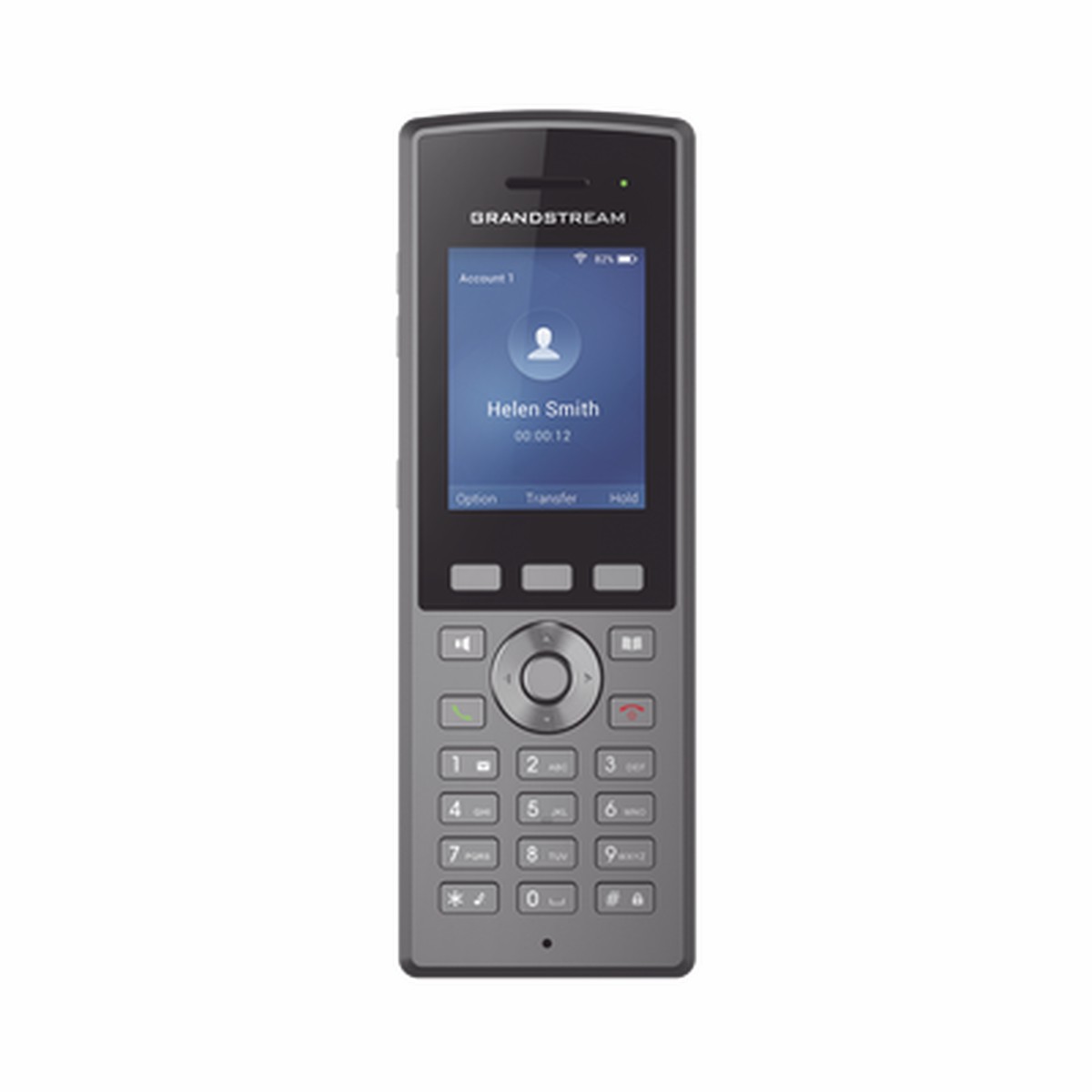 Telfono WiFi porttil empresarial con diseo resistente IP67, conectividad a la red VoIP va WiFi