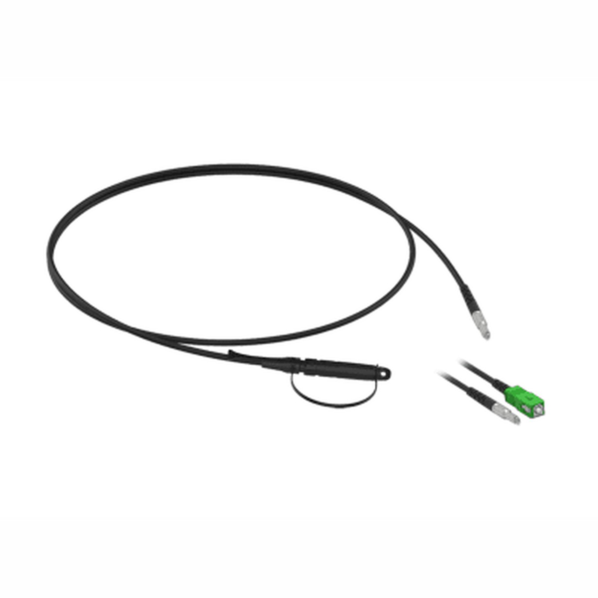 Cable Drop Preconectorizado EASYCONN SC/APC (150 m) / Redondo, G657.B3