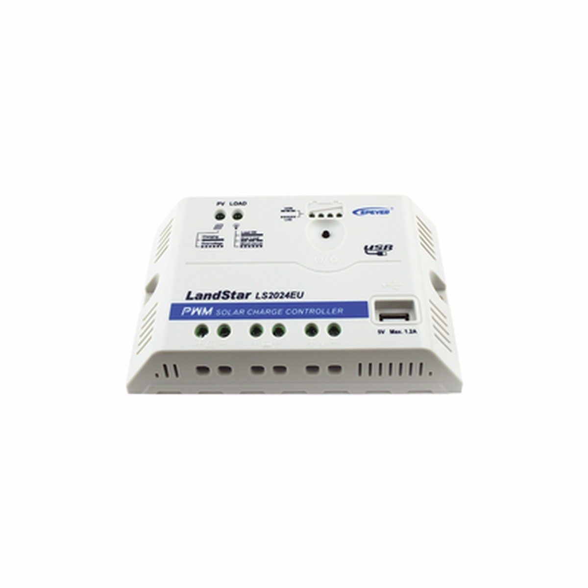 Controlador Solar PWM 12/24 V 20 A, Salida USB