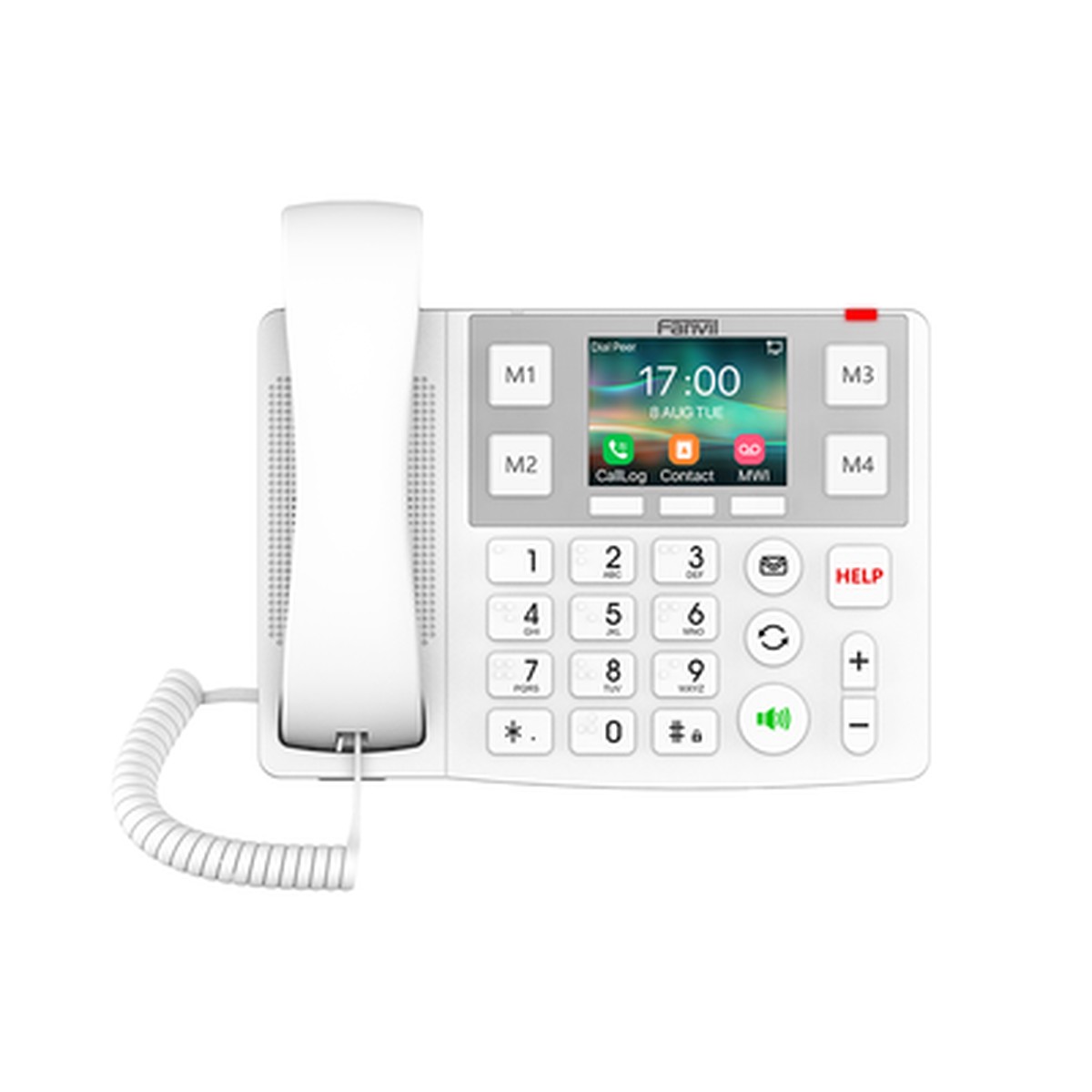 Telfono IP Wi-Fi Botones Braille Grandes diseado para hospitales, Asilos, Bluetooth Integrado