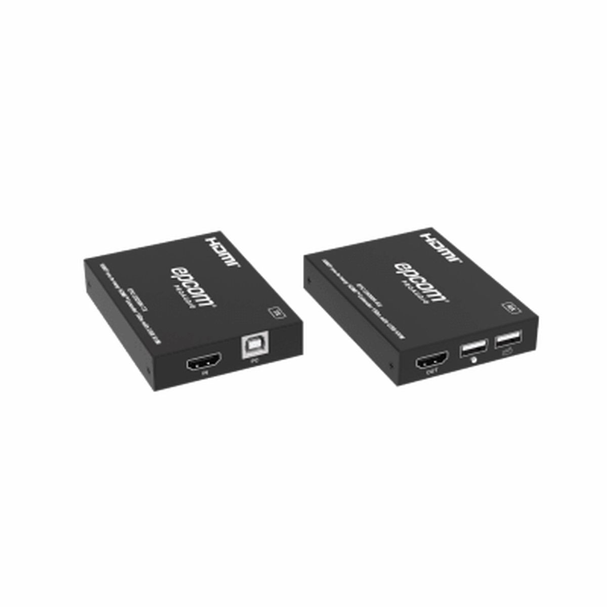 Extensor HDMI con KVM | Sobre IP | Transmisin hasta 150m | Cat5e/6 | HDCP 1.4 | 1080p | Control IR | Compatible con Switch 1G