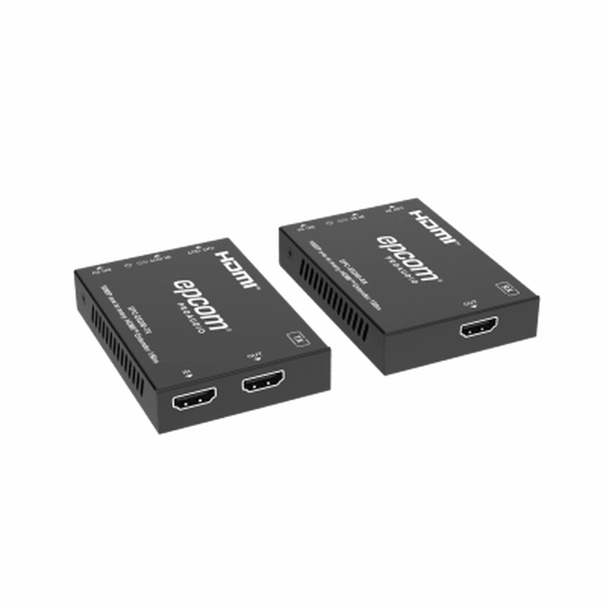 Extensor HDMI Sobre IP | Codificador Y Decodificador | 150m Por Cable CAT6 | Compatible Con Red Gigabit | Video Full HD | Compresin EZCast | Control IR Unidireccional