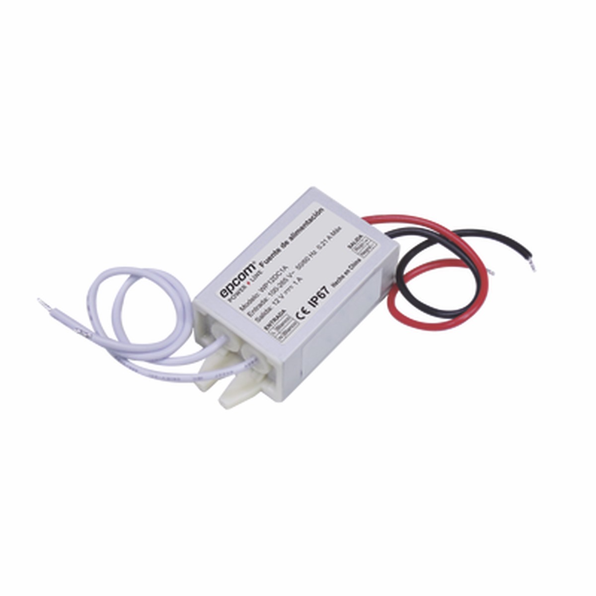 Fuente 12 V | 1 Amper | Waterproof | Intemperie grado IP67