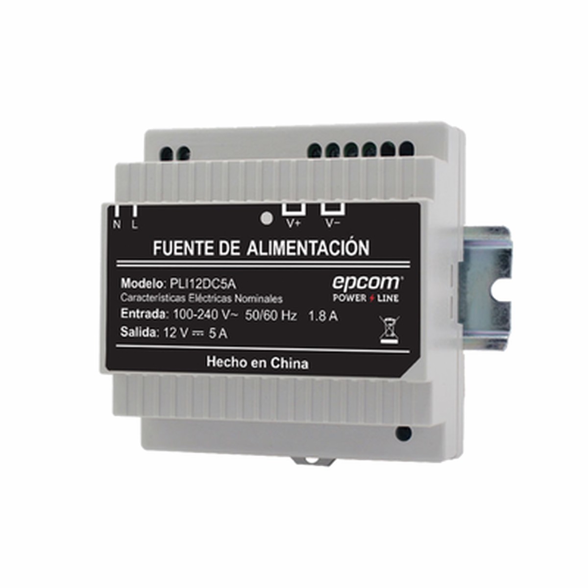 Fuente Industrial Epcom Power Line 12 Vcc 5Amperes