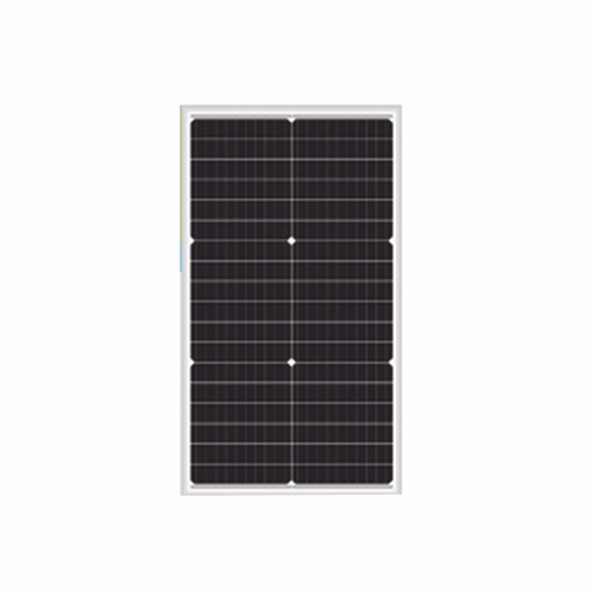 Modulo Solar 50 W, 12 Vcc, Monocristalino, 36 Celdas grado A