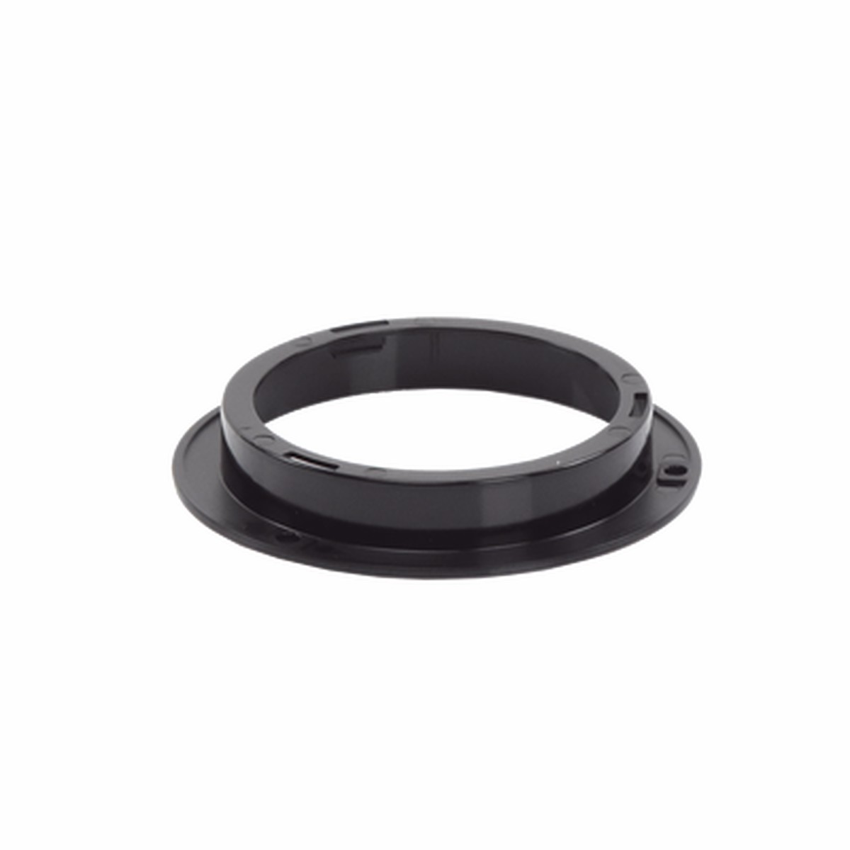 Brida de policarbonato, Color Negro, Accesorio para plafn Serie ED3040