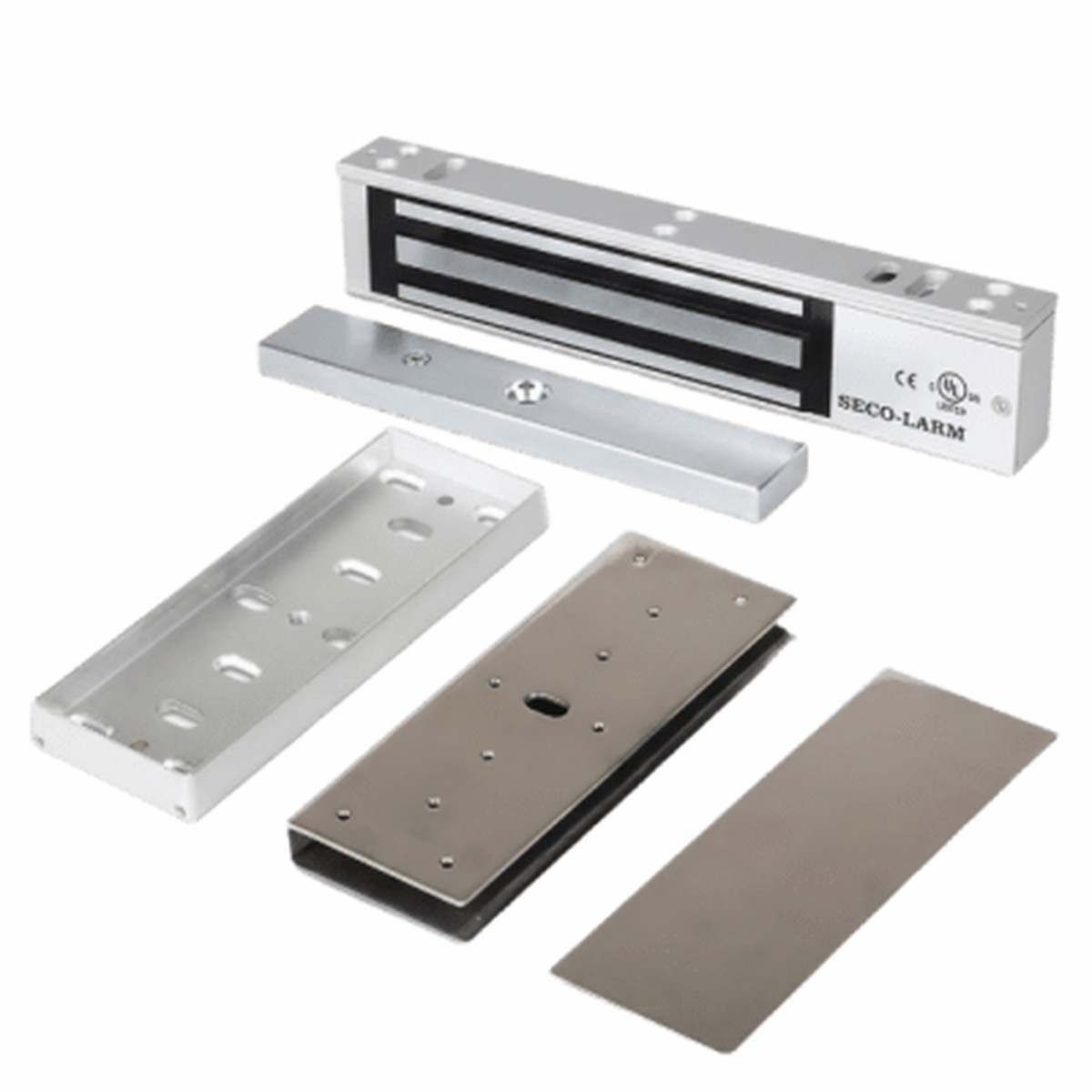 Kit Para Control de Acceso Incluye Chapa Magntica de 600 Lbs / Montaje En "U" Para Puerta de Cristal / Uso Interior / Certificacin UL