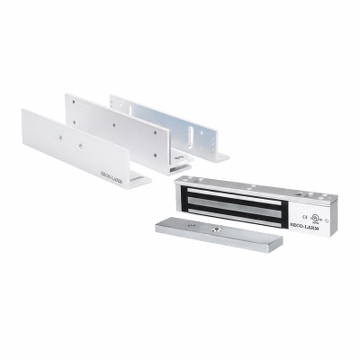 Kit Para Control de Acceso Incluye Chapa Magntica de 600 Lbs / Montaje En Z y L / Uso Interior / Certificacin UL / Color Plata