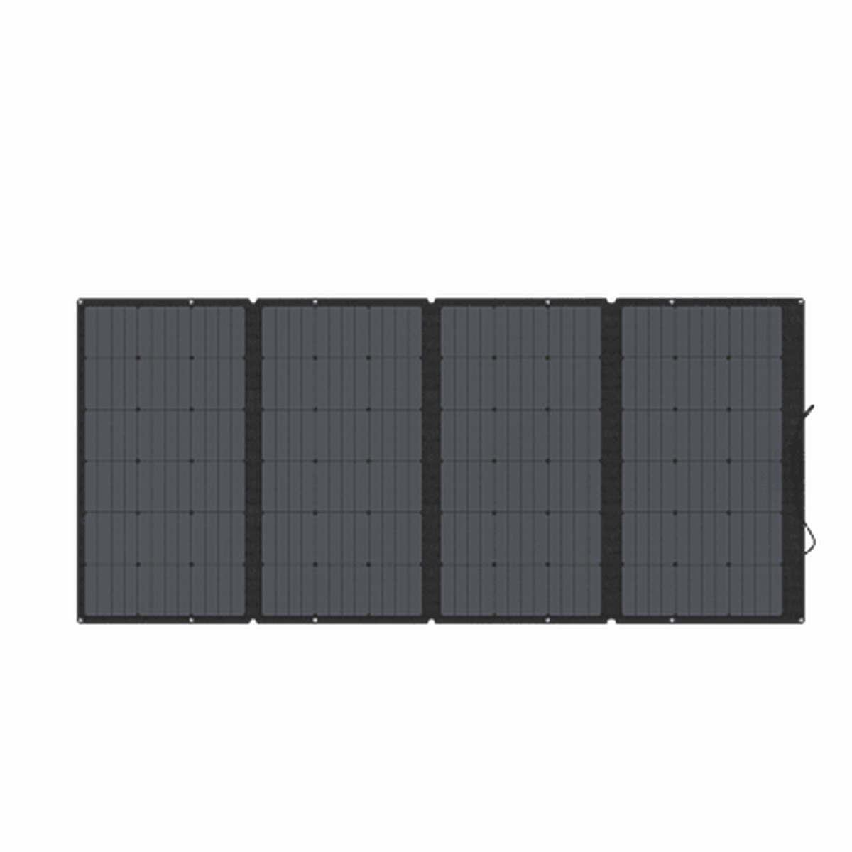 Mdulo Solar Porttil y Flexible de 400W Recomendado para Estaciones Porttiles EcoFlow / Ajuste de ngulo / Carga Eficiente / Conector XT60