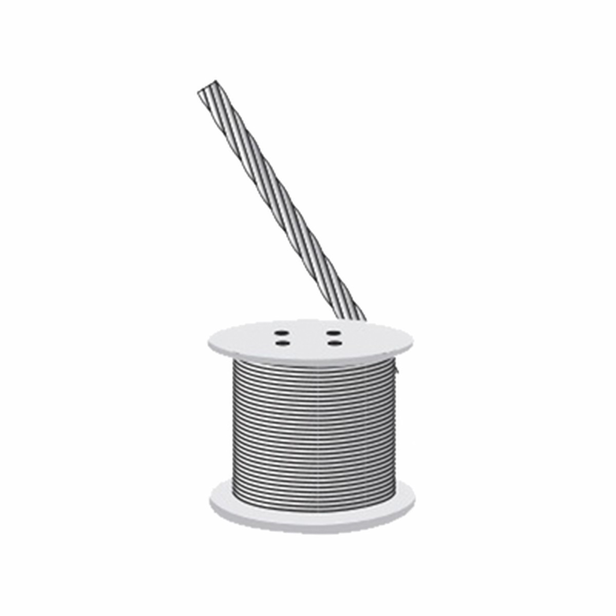 Cable Retenida 7 Hilos, Resistencia 4900 Kg. Dimetro 3/8", Acero Galv. clase A. (Precio por Metro).