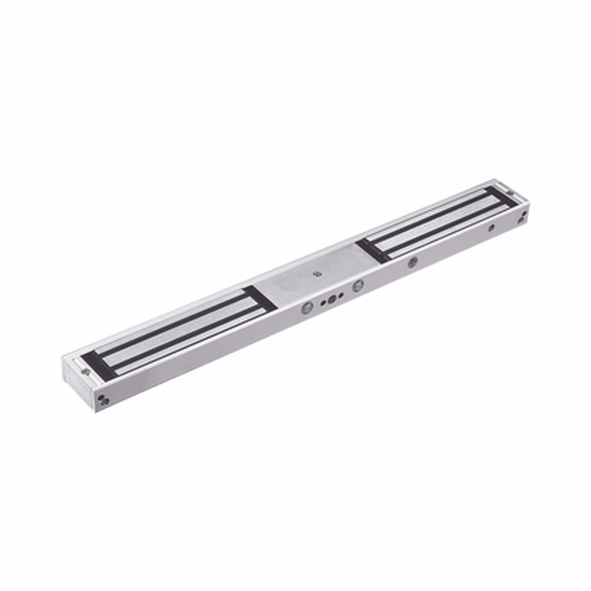 Chapa Magntica Doble para Aplicacin en Puertas de Doble Hoja. 1200 lbs(x 2). LED indicador ultrabrillante