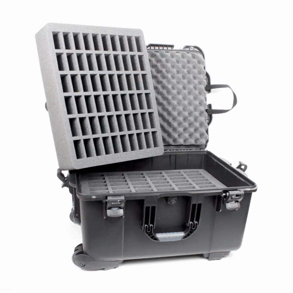 Williams AV CCS 053  Heavy-Duty 120-Slot Rolling Transport Case