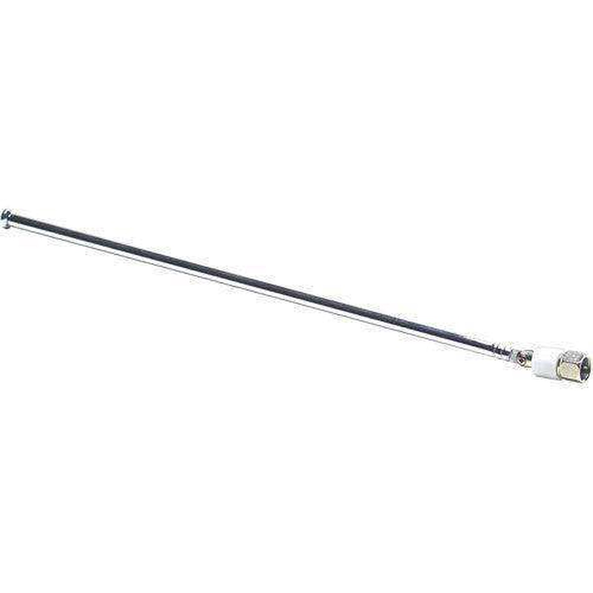 Williams AV ANT 028  Telescoping Whip Antenna with Swivel F-Connector