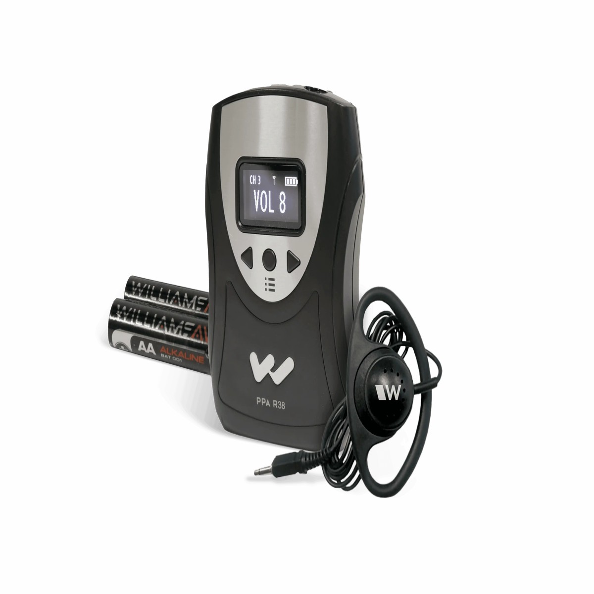 Williams AV FM R38  Multi-Channel FM Receiver Kit with OLED Display