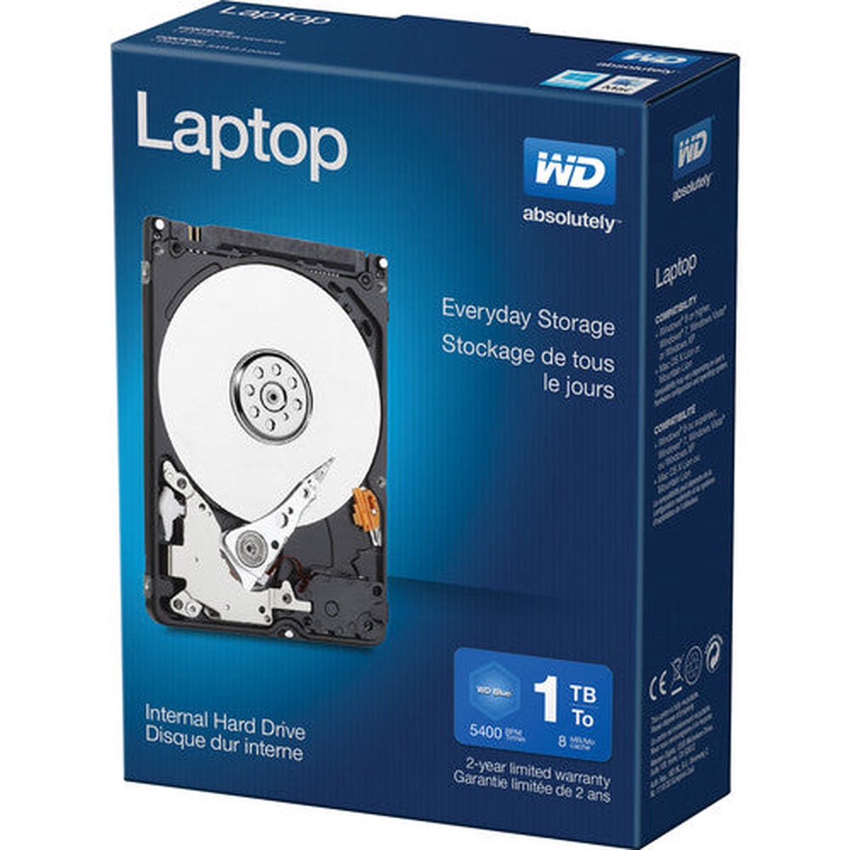 WD Laptop Mainstream WDBMYH0010BNC - Hard Drive