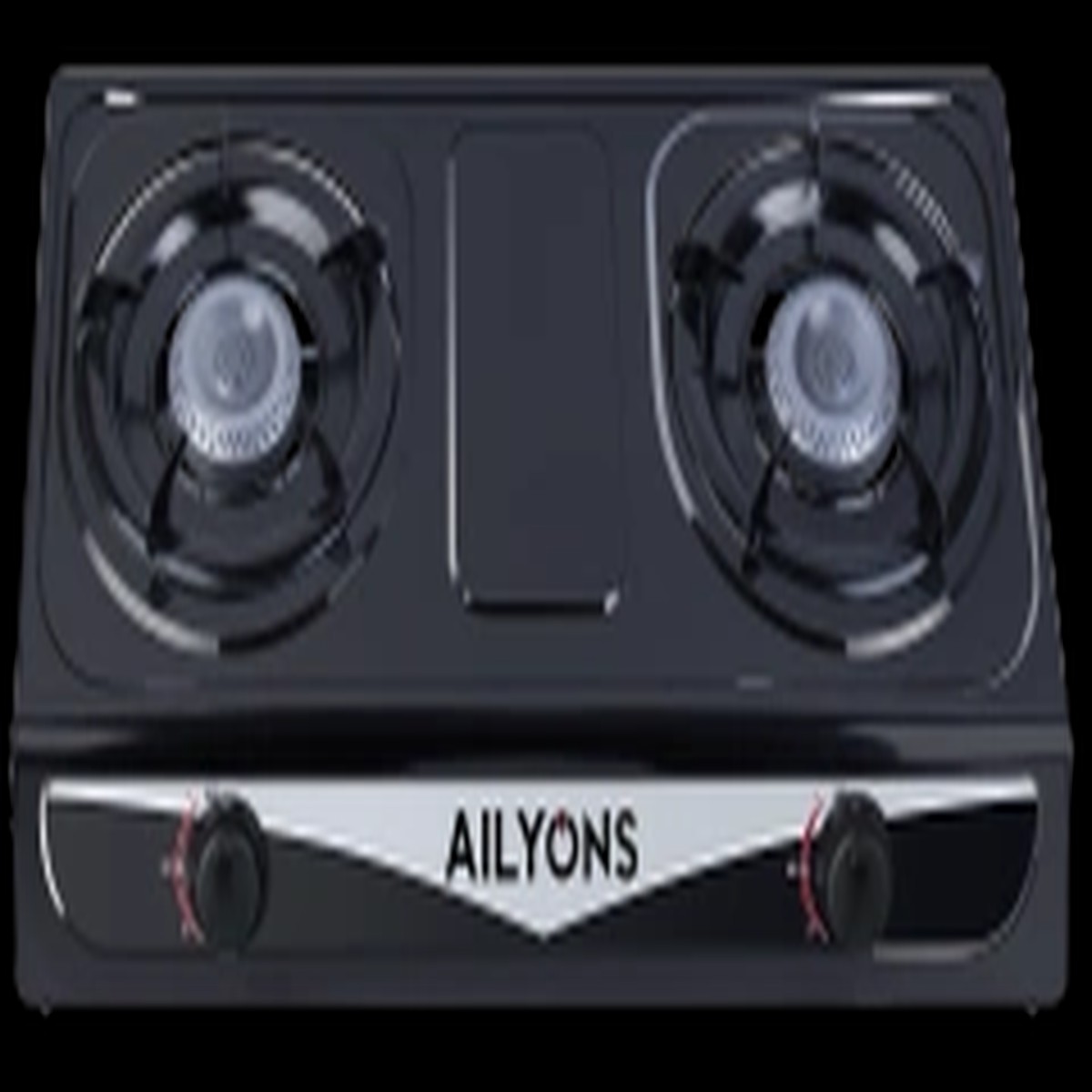 AILYONS GS013-2 Gas Stove Double Burner  Fast & Efficient Cooking, Durable Build & Easy Cleaning